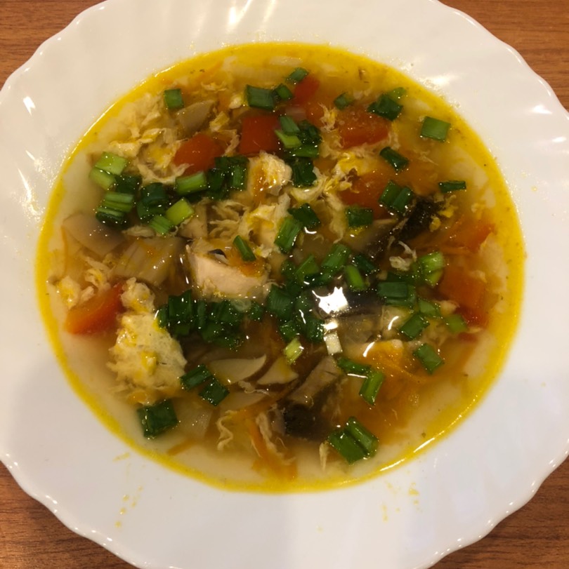 Китайский кисло-сладкий суп, настолько вкусный, что одной тарелки будет мало!!