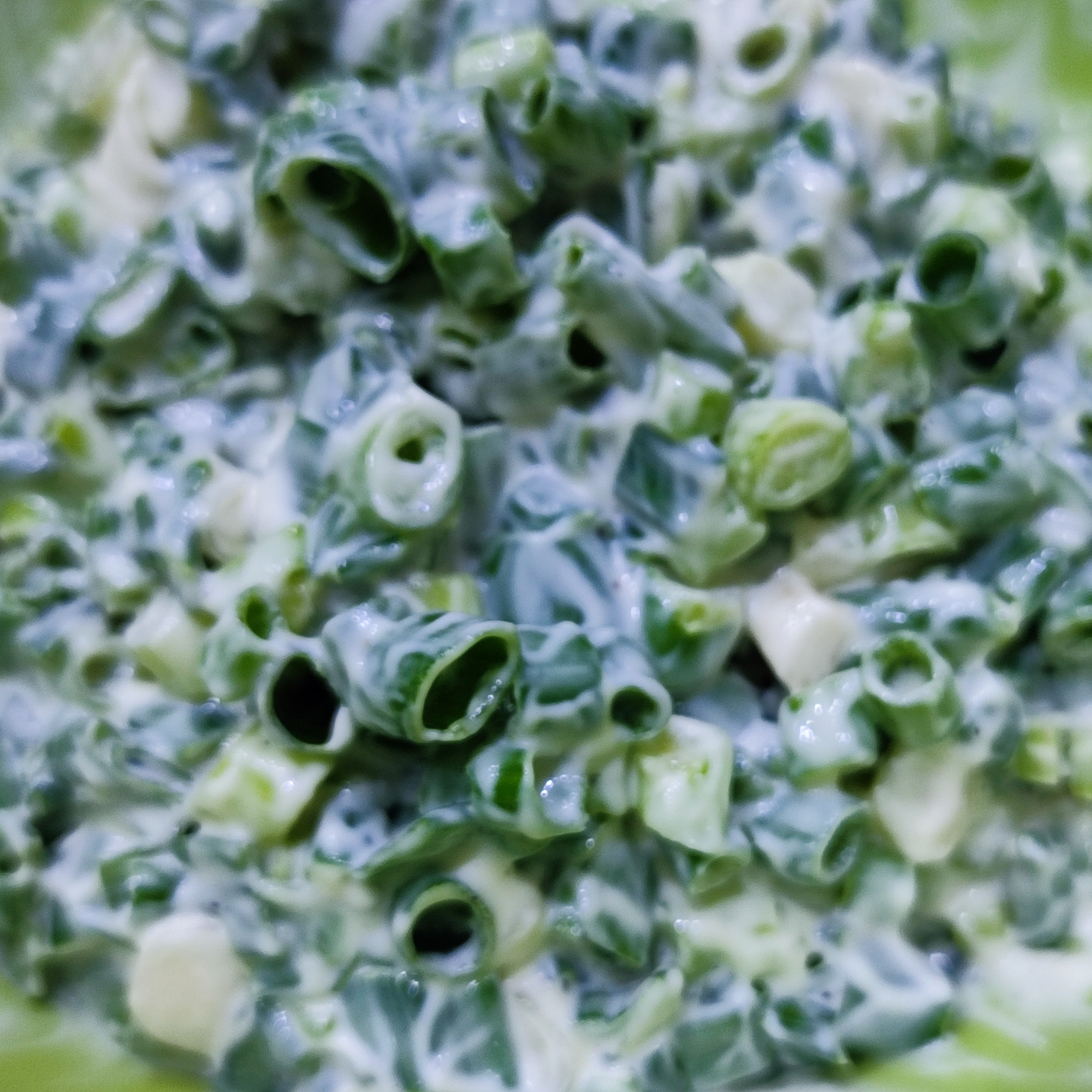 Салат из зеленого лука 🥗