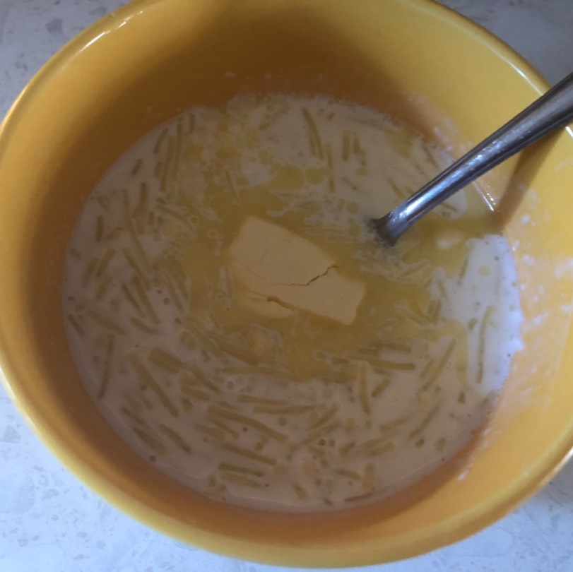 Молочный суп с вермишелью