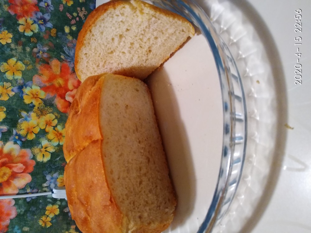 Белый домашний хлеб в мультиварке