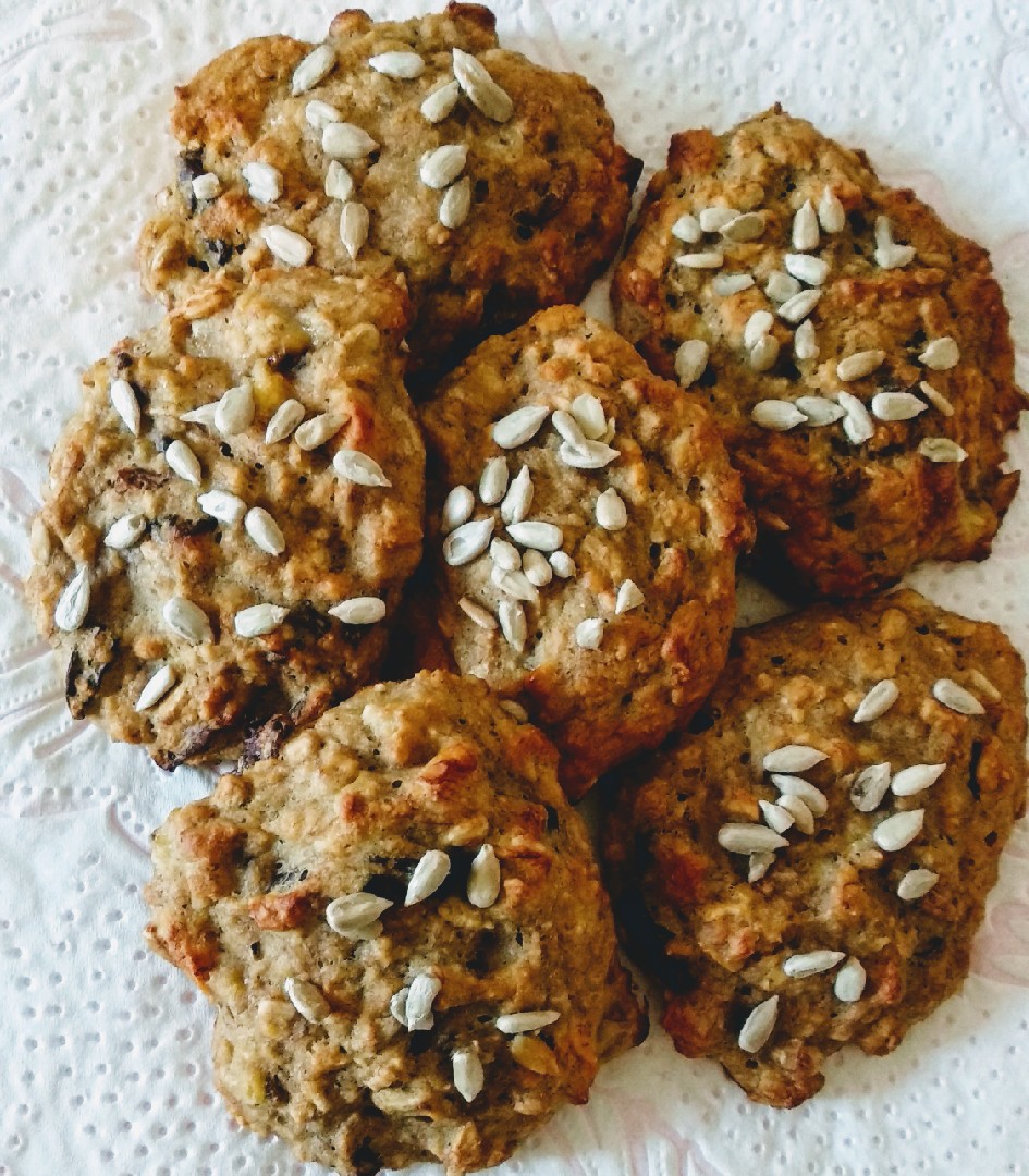 Печенье бананово-овсяное🍌🍪