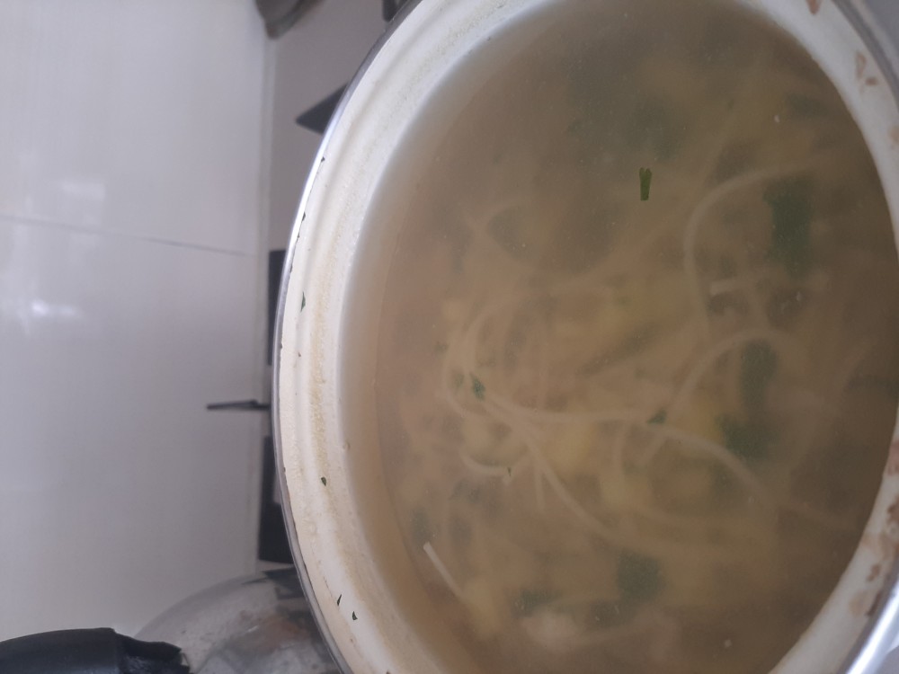 Постный,грибной суп
