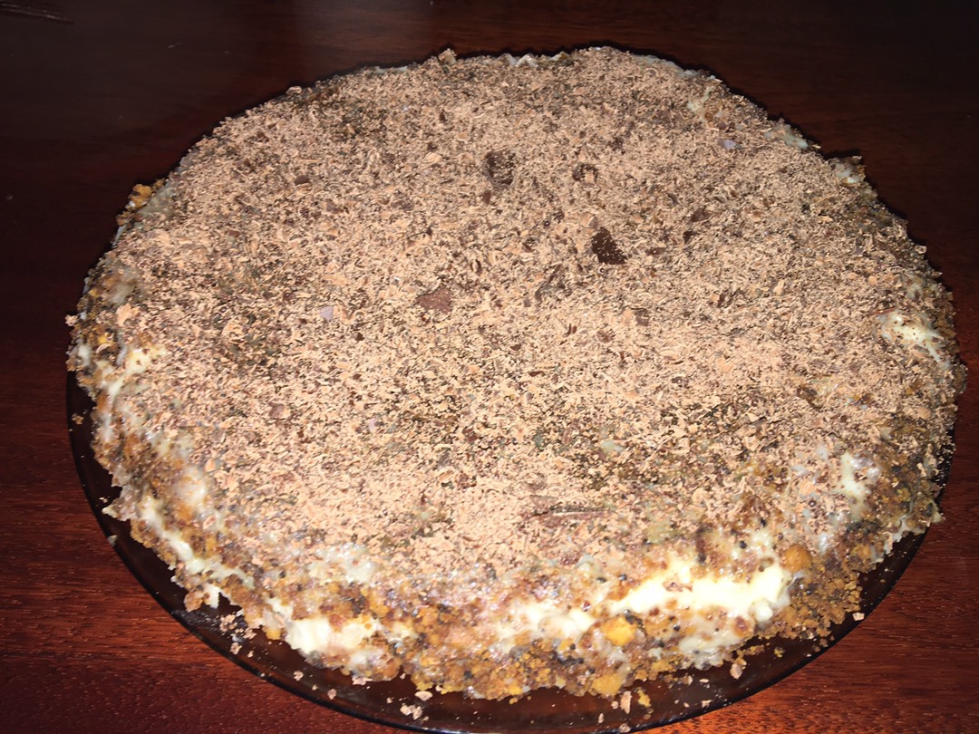 Торт сливочный пломбир без выпечки!