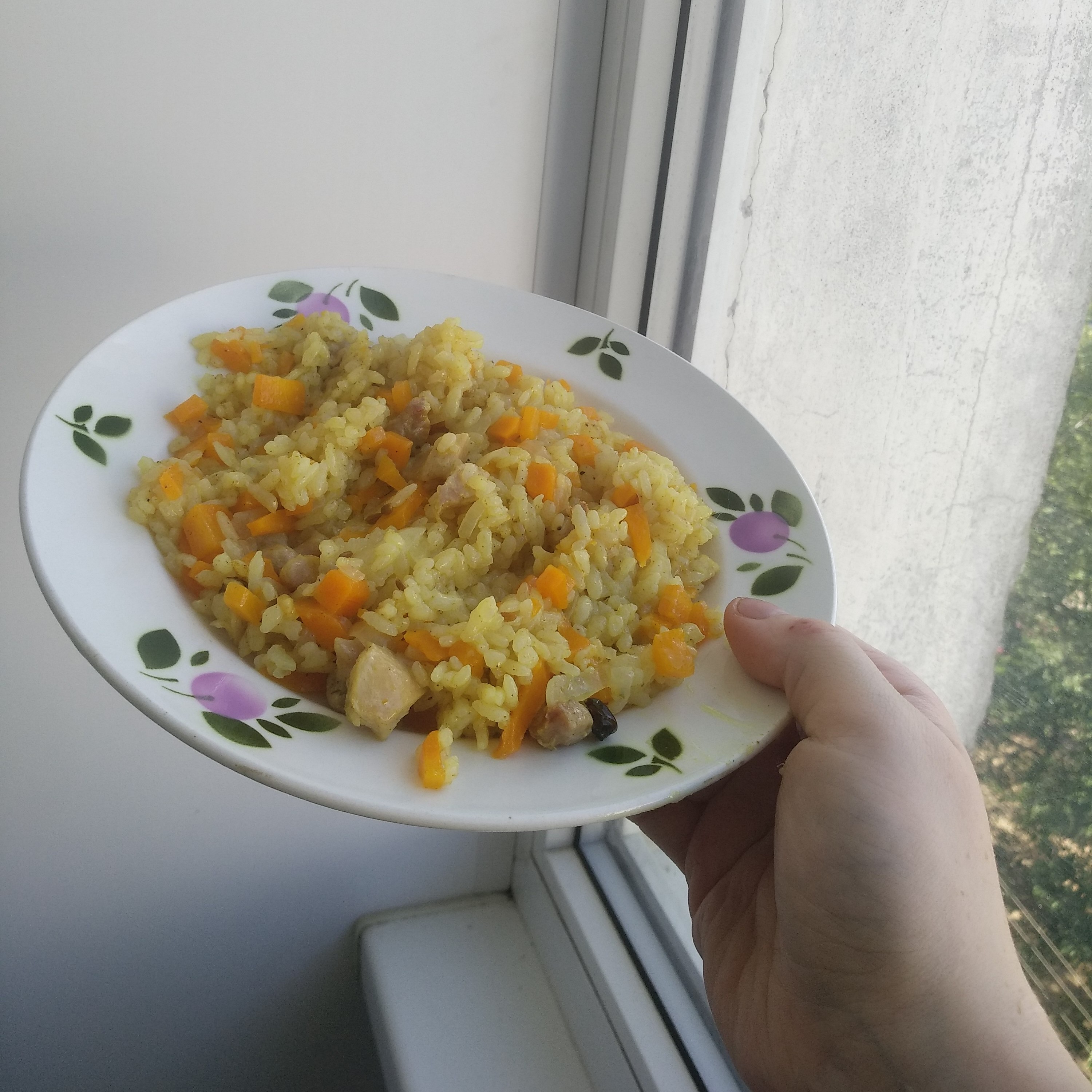 Плов с курицей