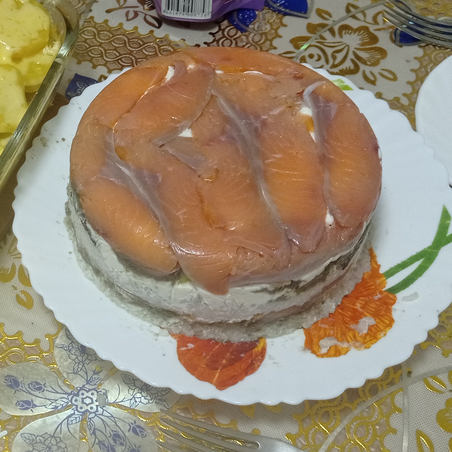 Суши торт