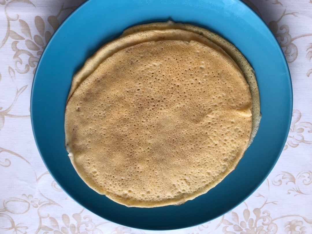 Блинчики с сыром и зеленью 🥞🧀🌿