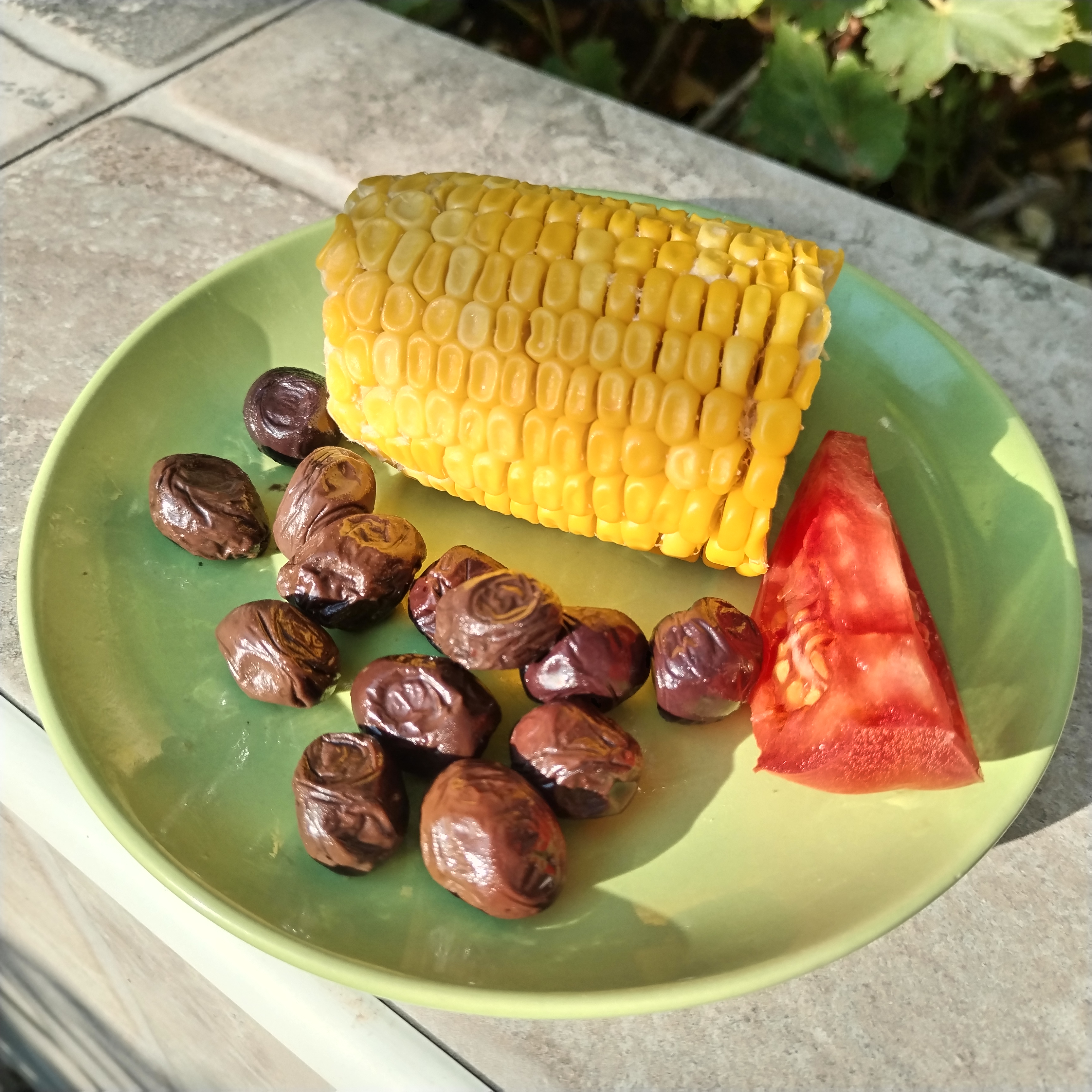 Варёная молодая кукуруза 🌽