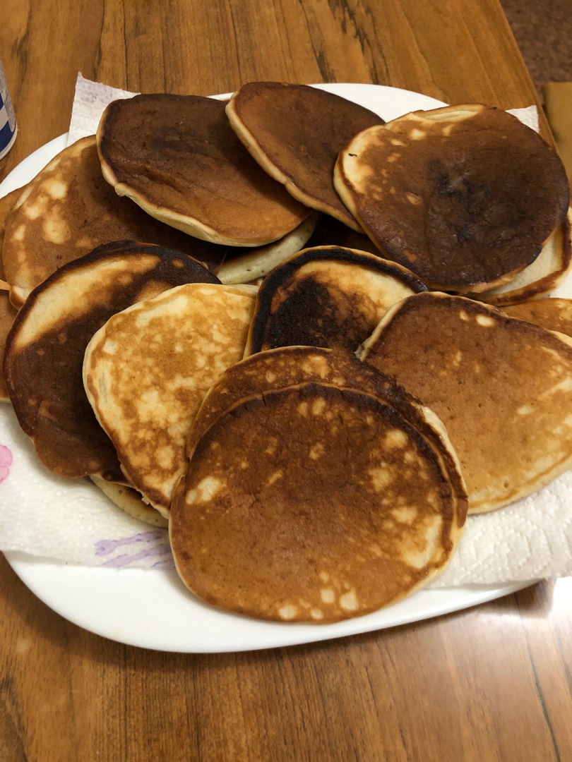 Пышные оладьи на кефире 🥞