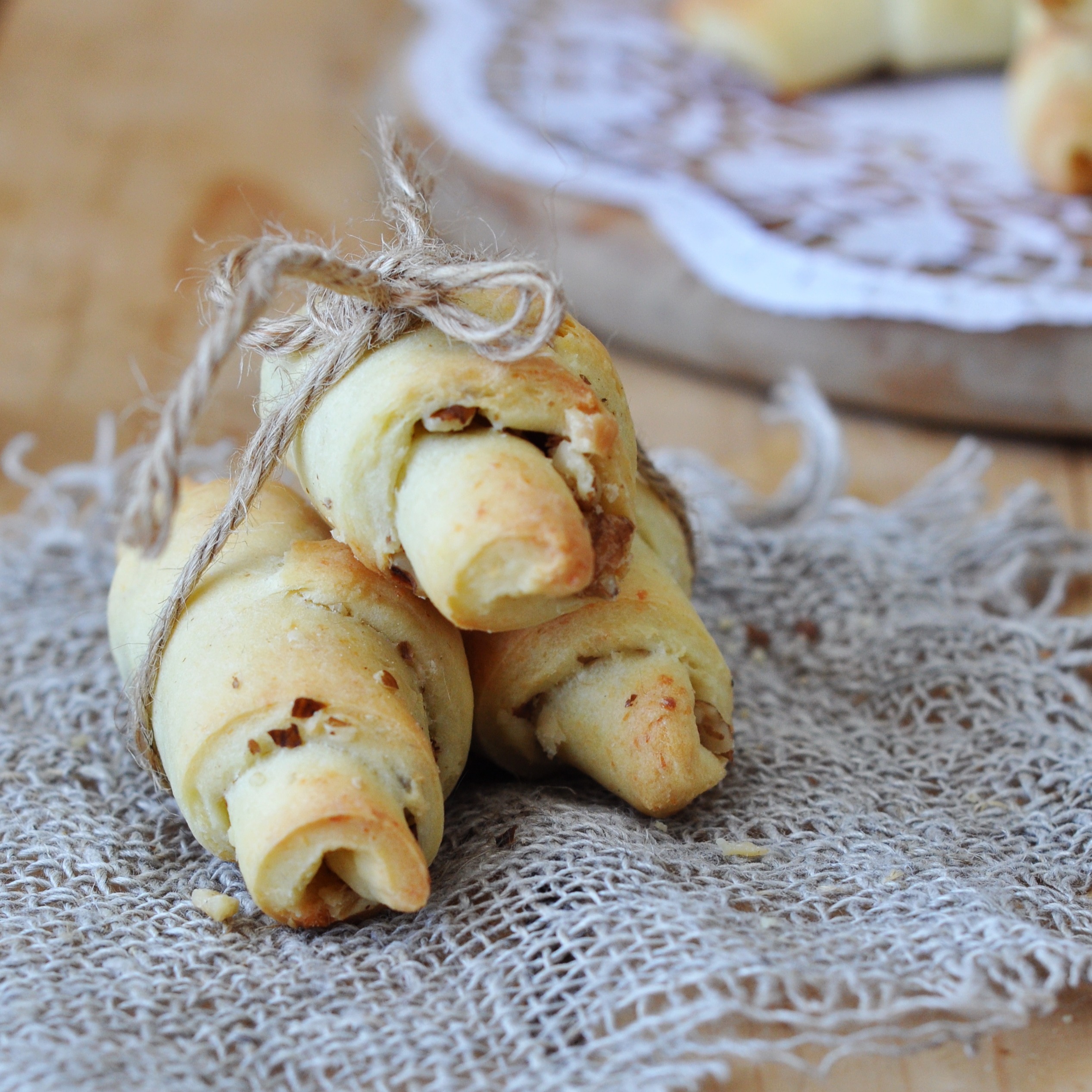 Рогалики с повидлом 🥐