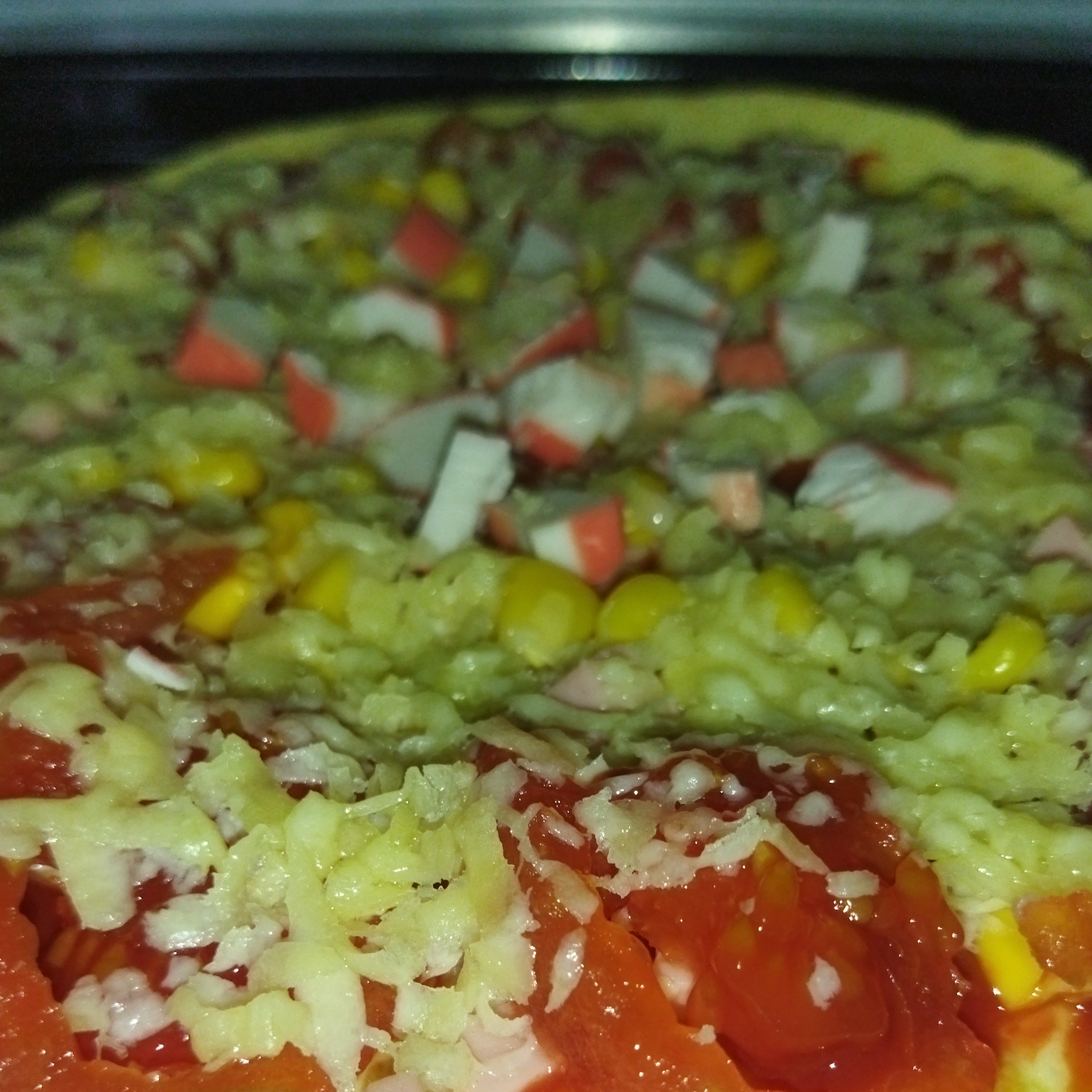 Пицца на лаваше 🫓, на сковородке