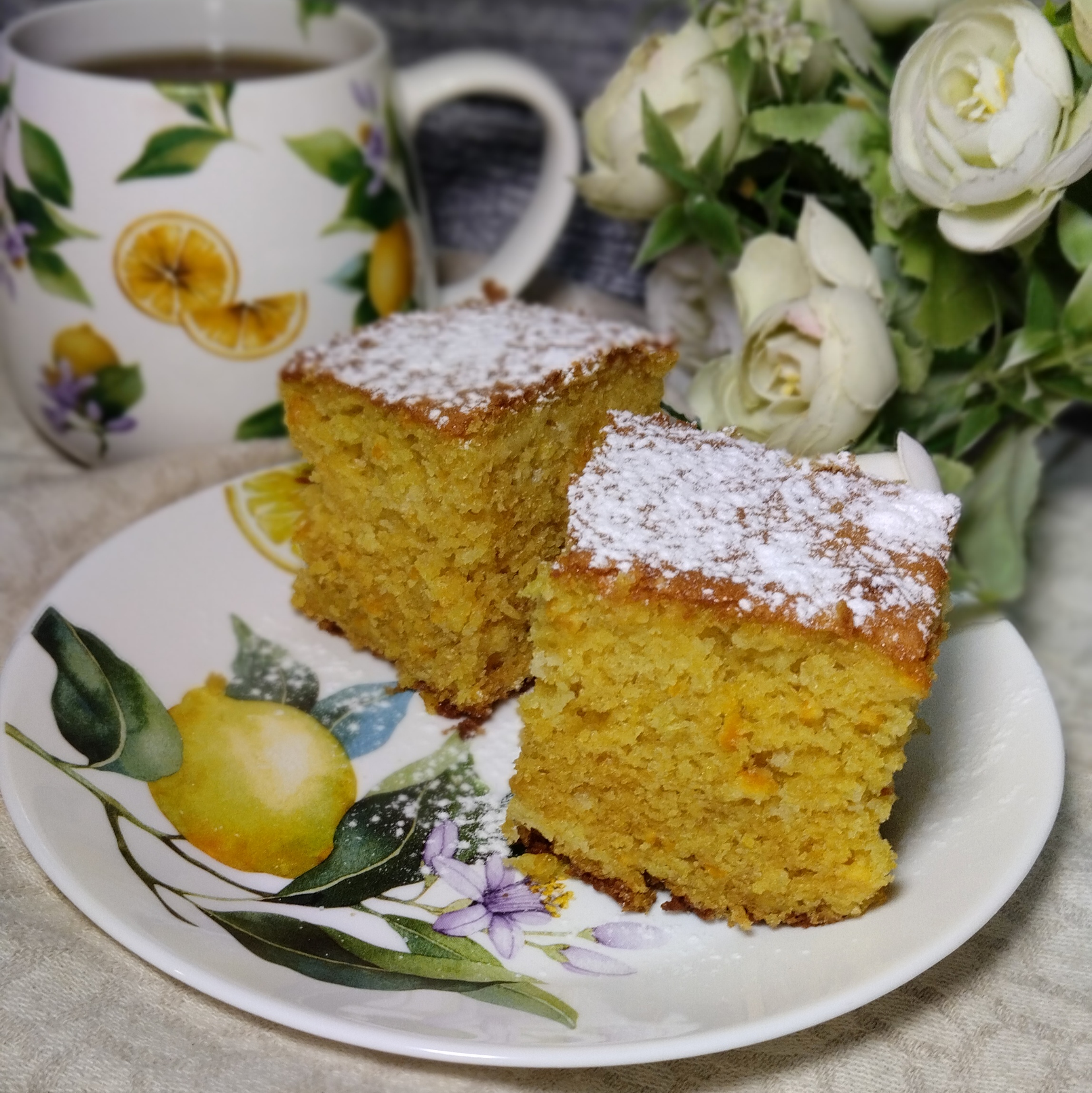 Апельсиновый кекс