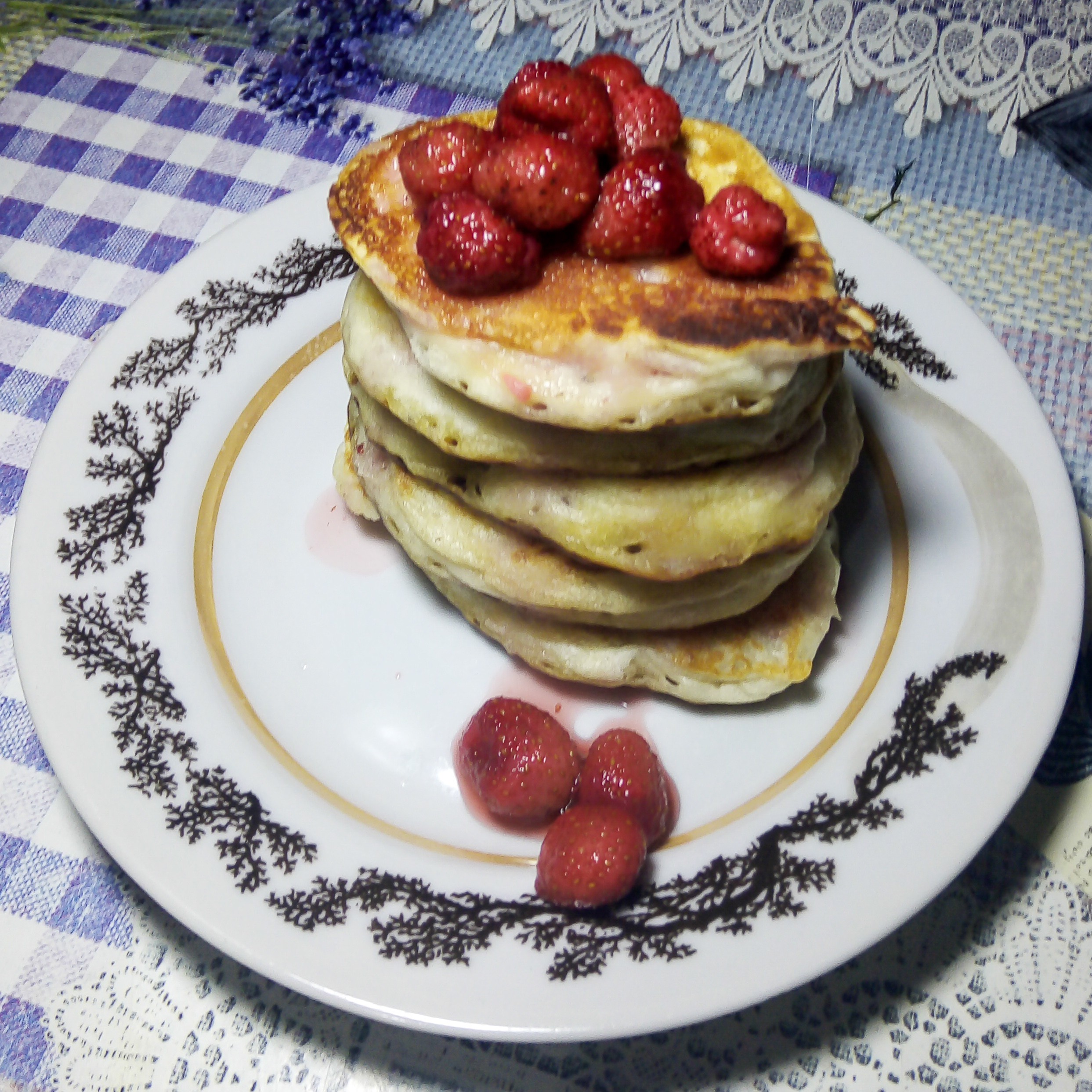 Банановые панкейки