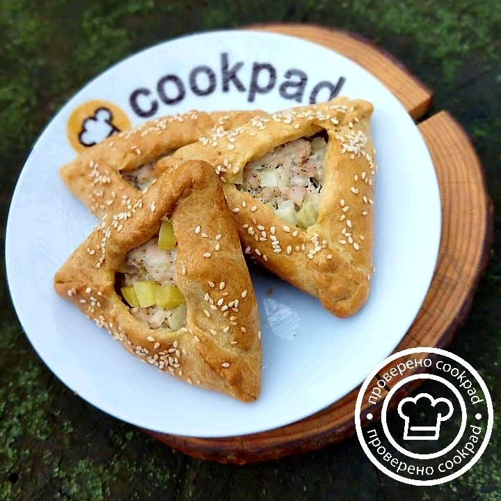 Курники с картофелем и курицей