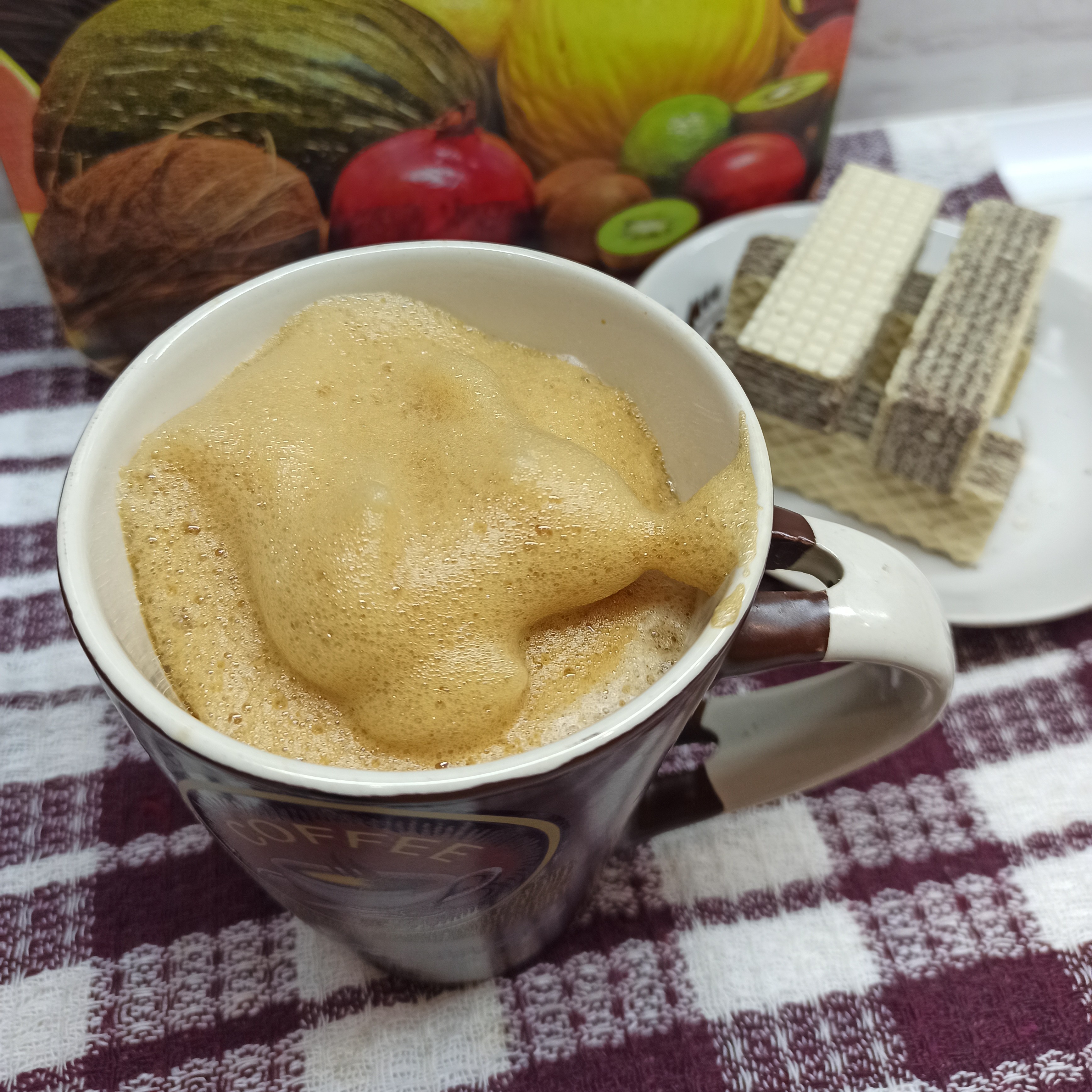 Кофе с молоком ☕