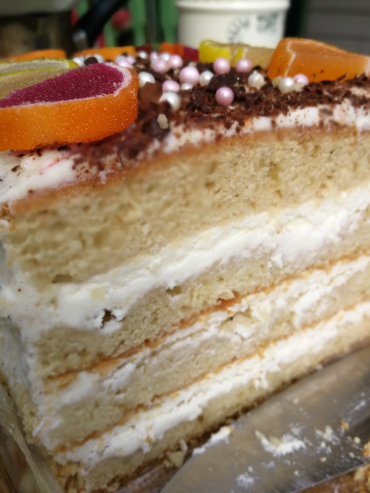 Бисквитный торт "Обыкновенный"