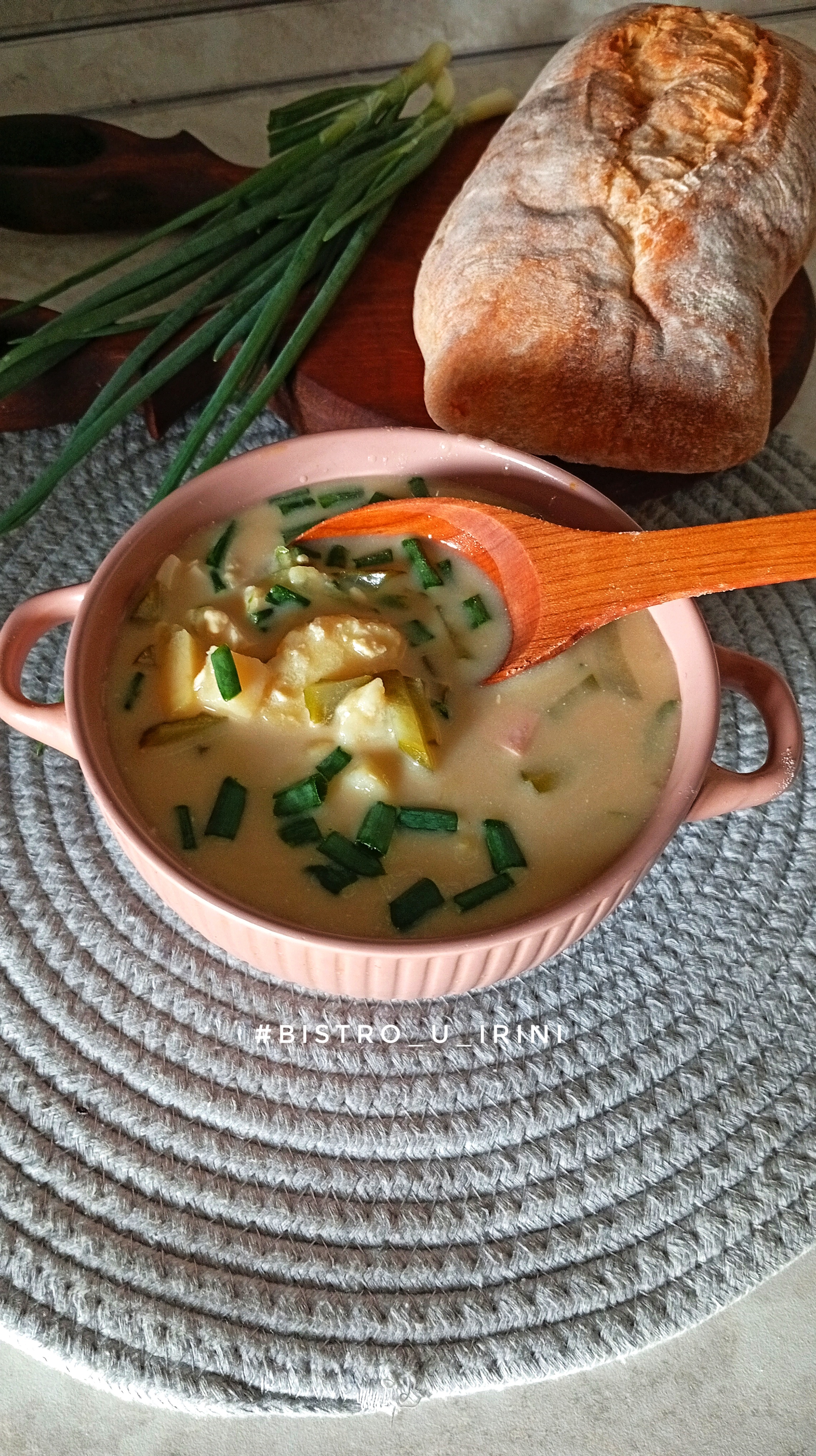 Окрошка на квасе 
