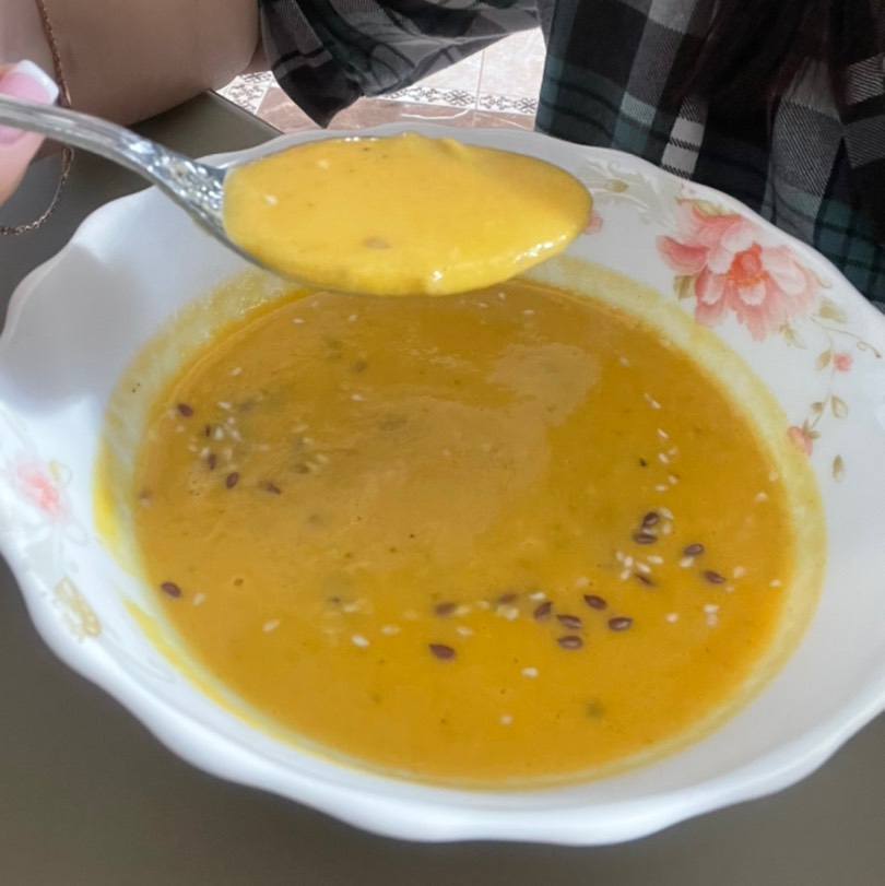 Тыквенный суп-пюре классический из тыквы со сливками