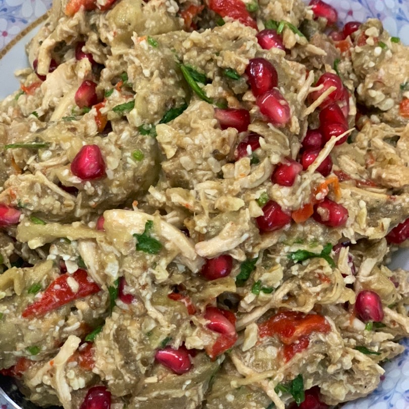 Грузинский салат "Ацецили"