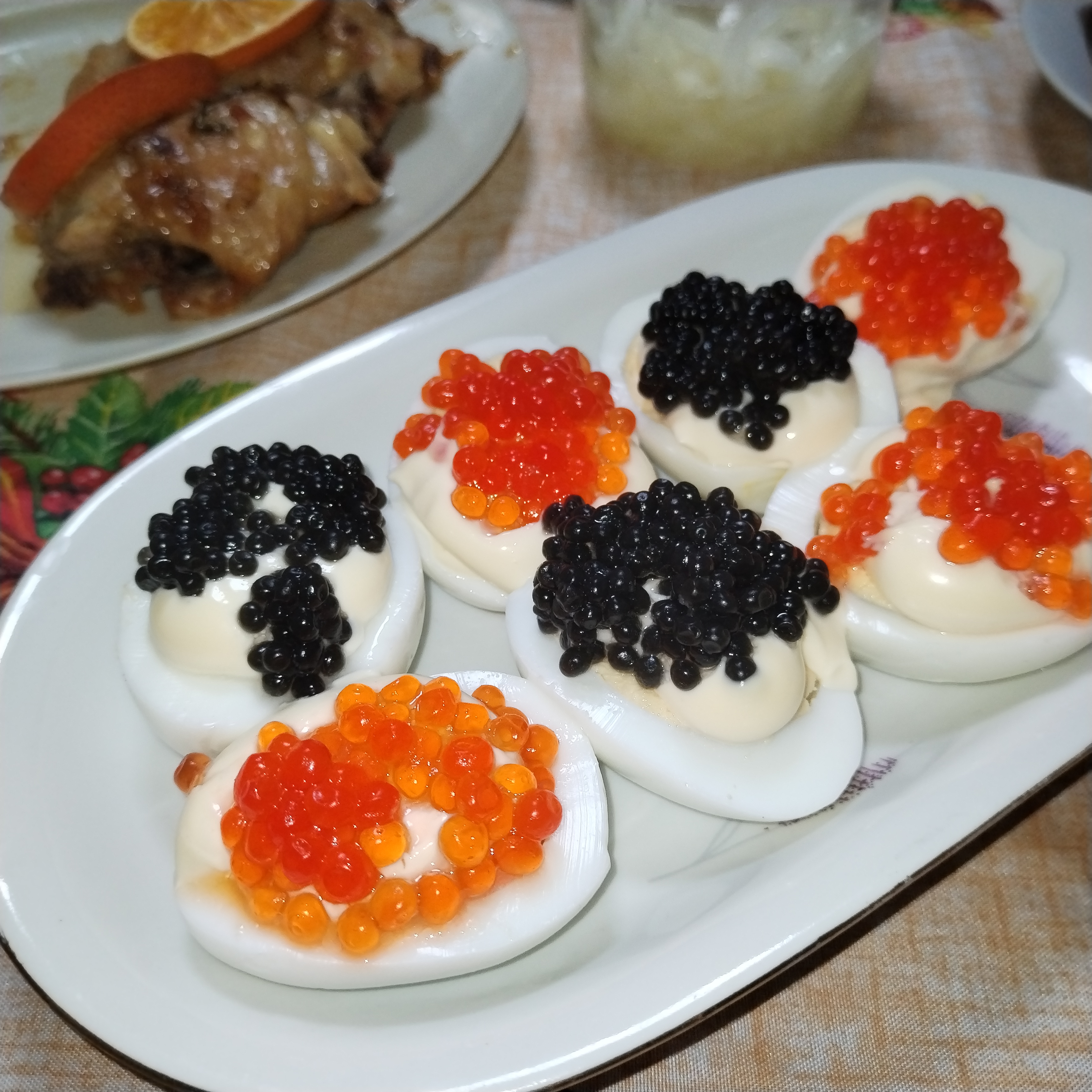 Фаршированные яйца