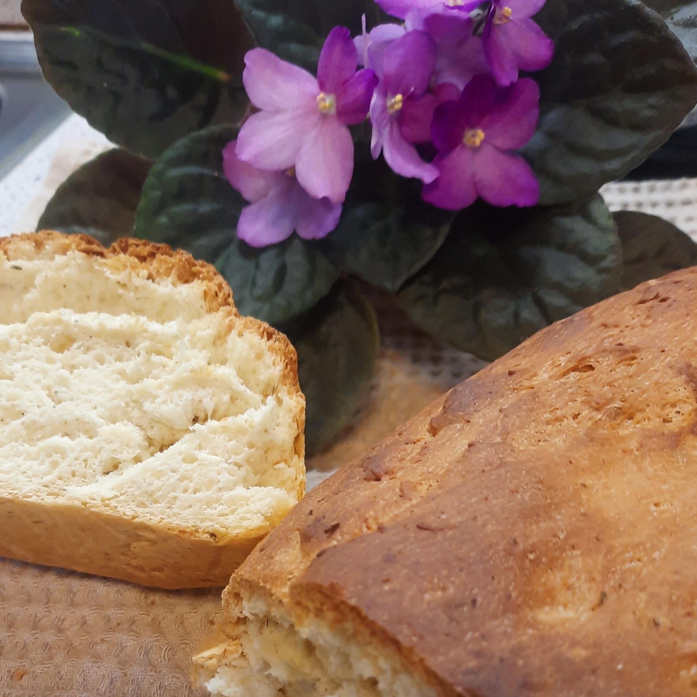 Хлеб в духовке🍞