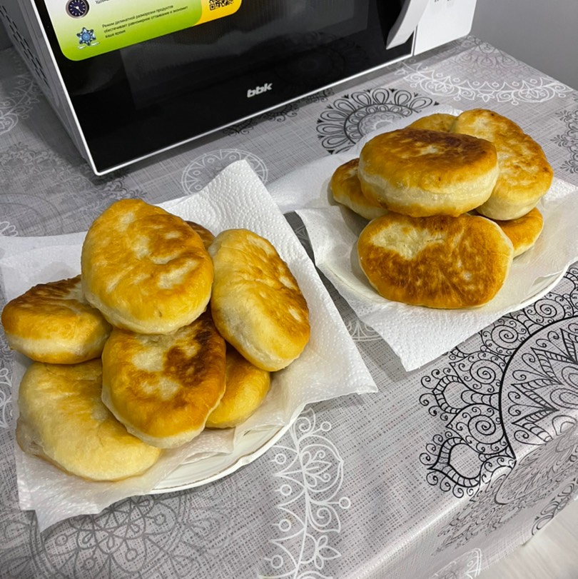 Жареные пирожки с картошкой 🧡