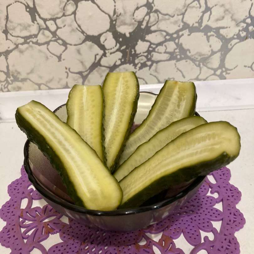 Малосольные огурцы с сухой горчицей🥒