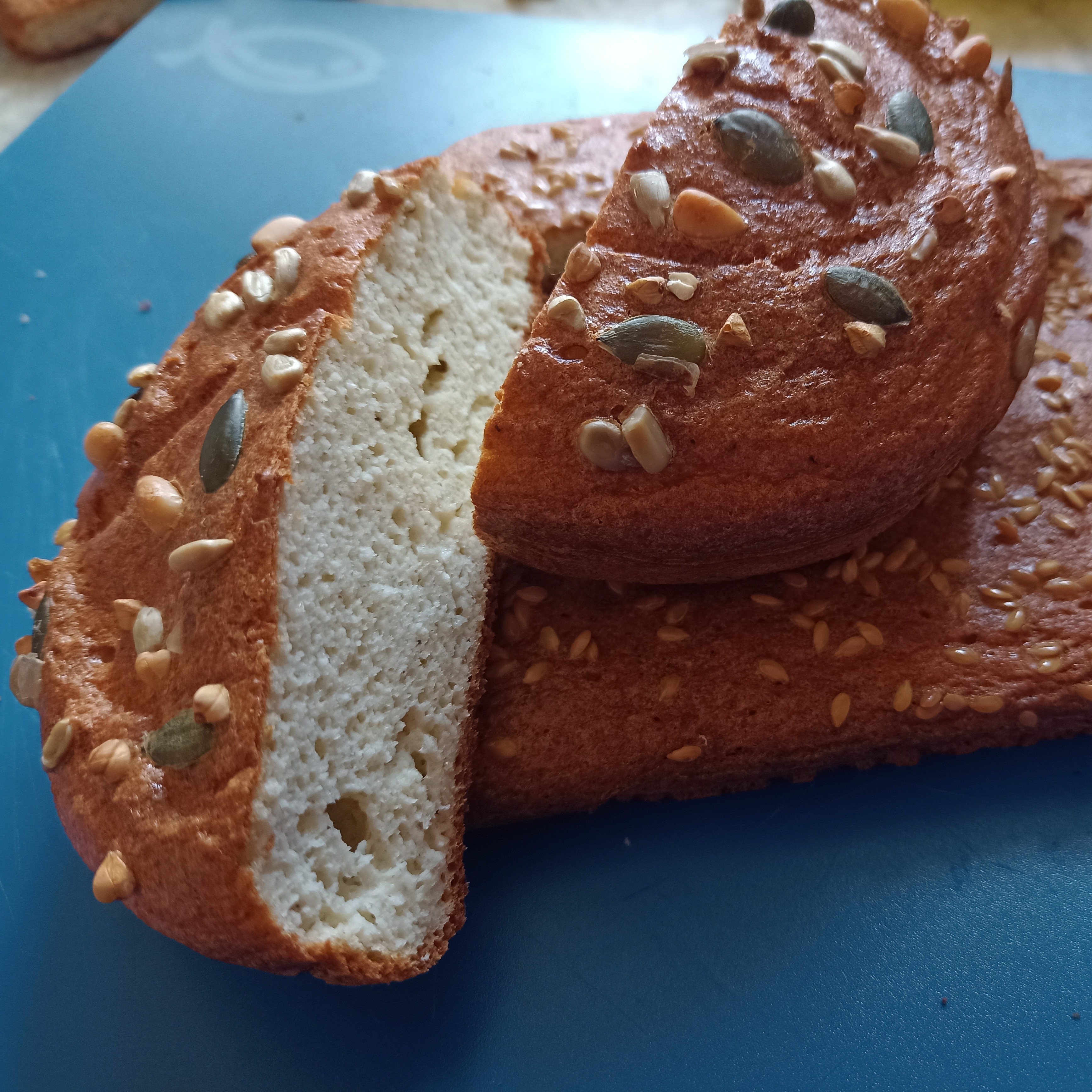 Кето хлеб с кабачком