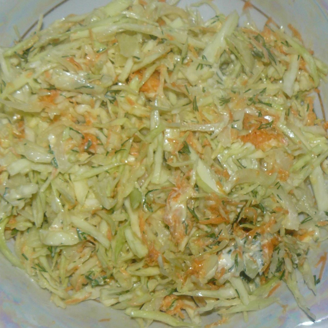 "Коул слоу" Американский салат из капусты
