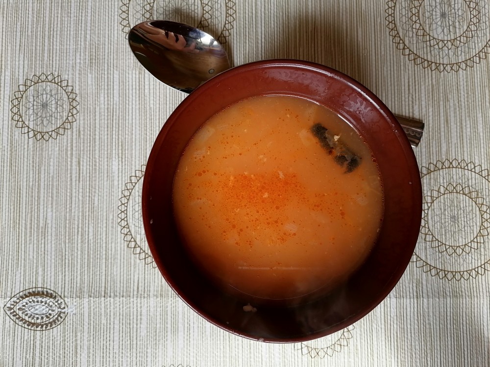 Рыбный суп с кукурузной крупой
