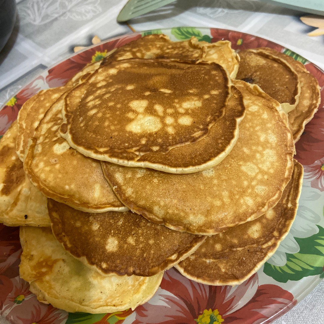 Пышные блинчики (панкейки) на прокисшем кефире 😋👍