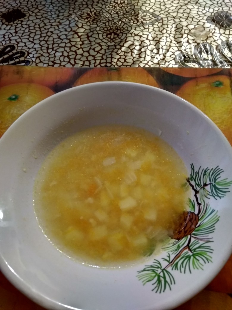 Диетический овсяный суп