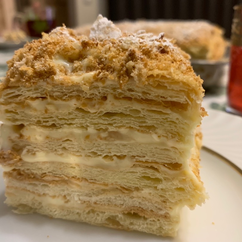 Торт Наполеон с очень вкусным кремом