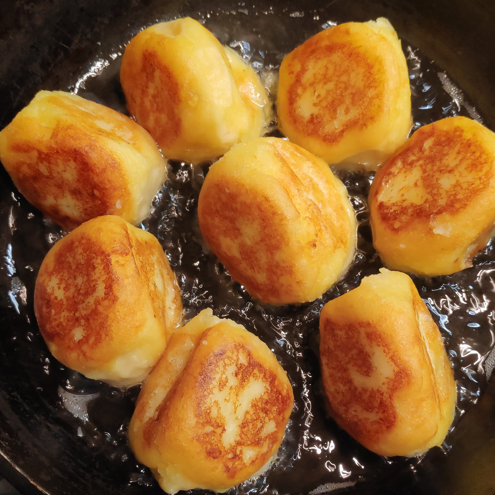 Картофельно-сырные шарики
