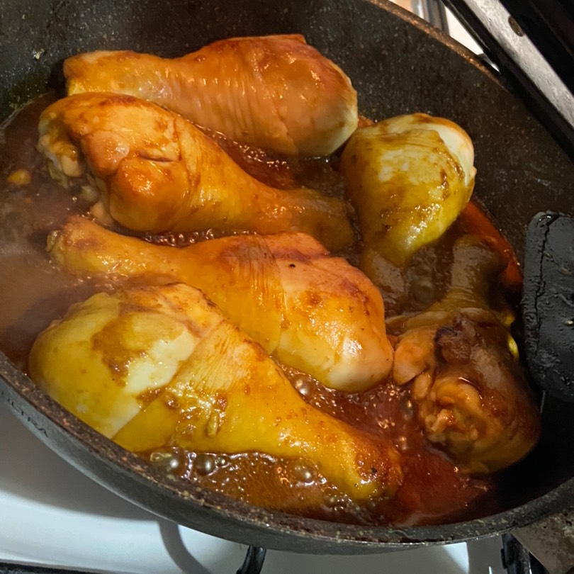 Куриные голени в соево-медовом соусе