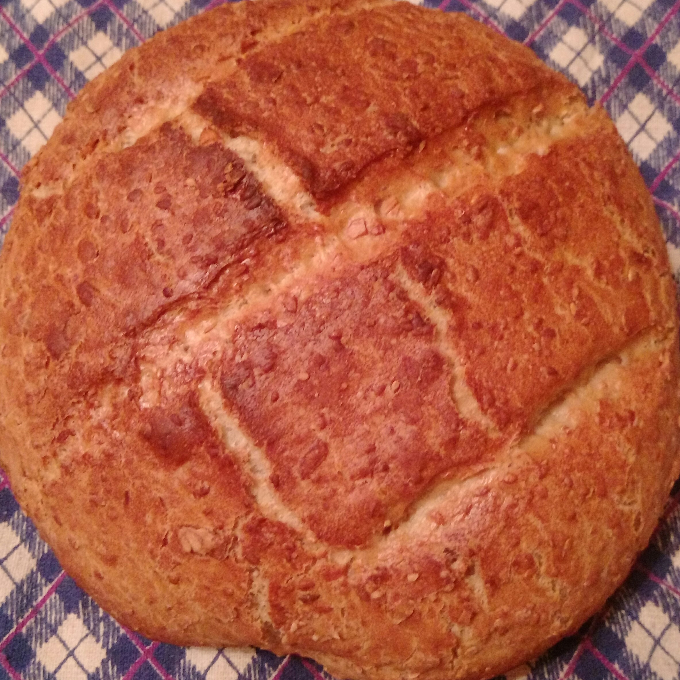 Зерновой хлеб на закваске