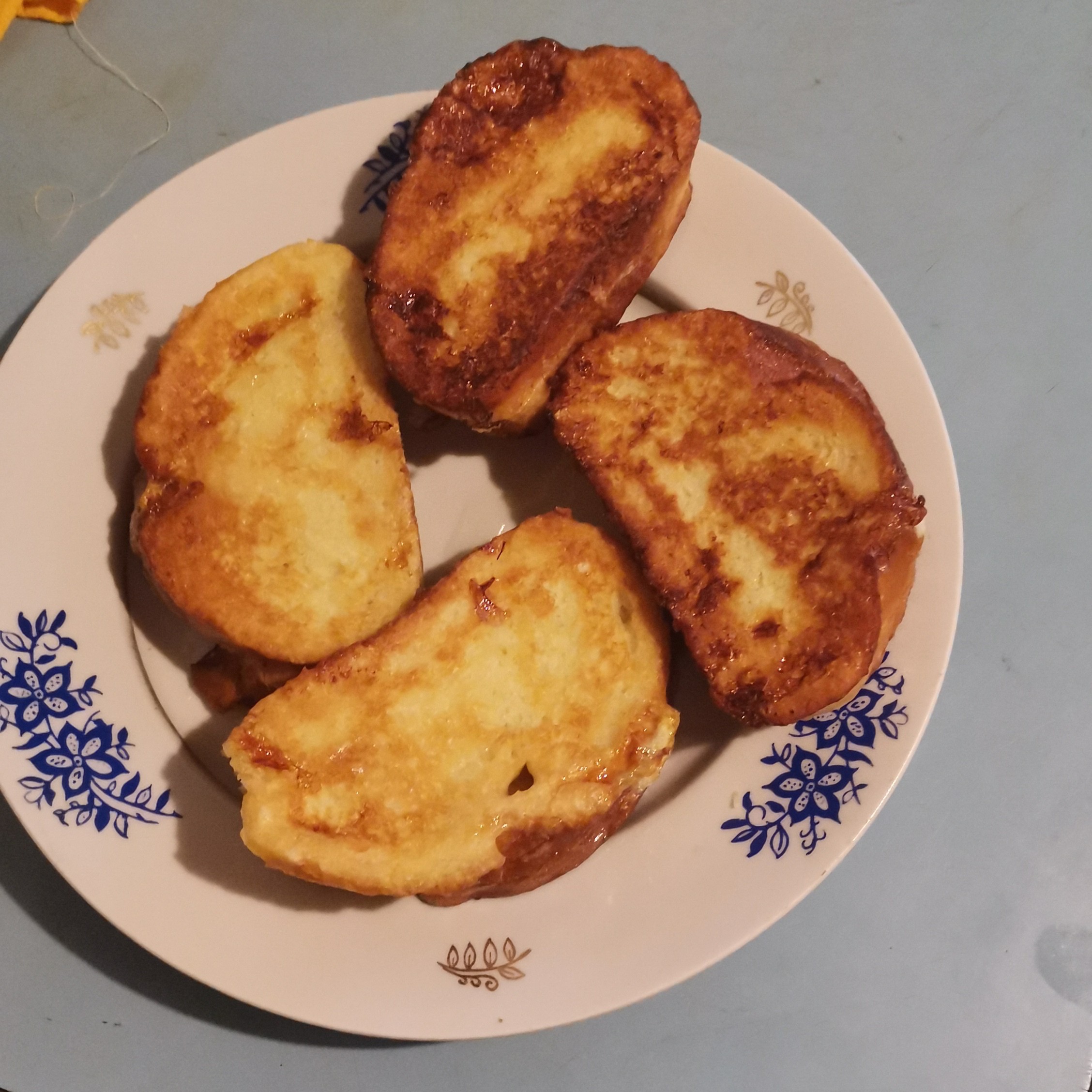 Гренки с сыром