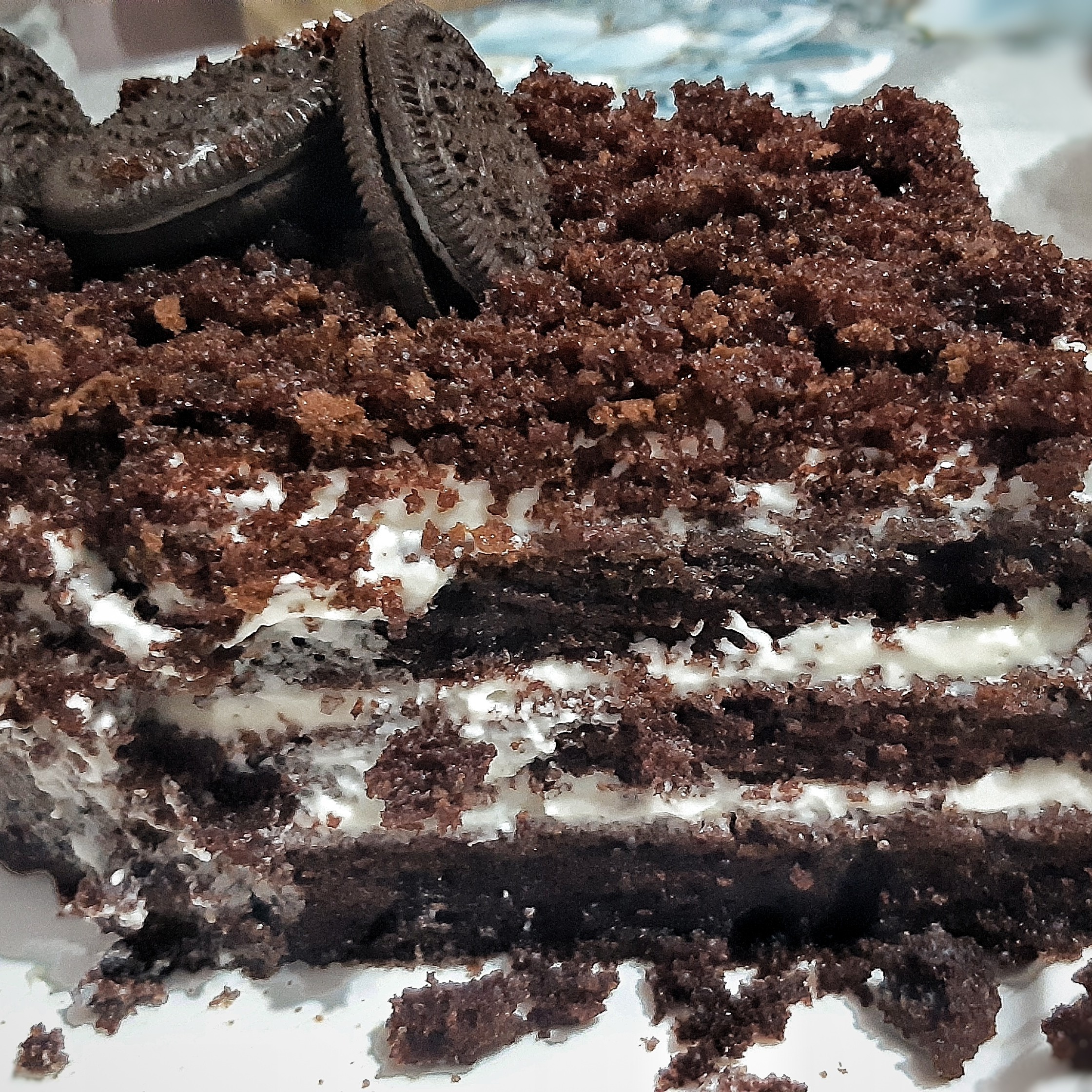 Шоколадный торт "Орео"