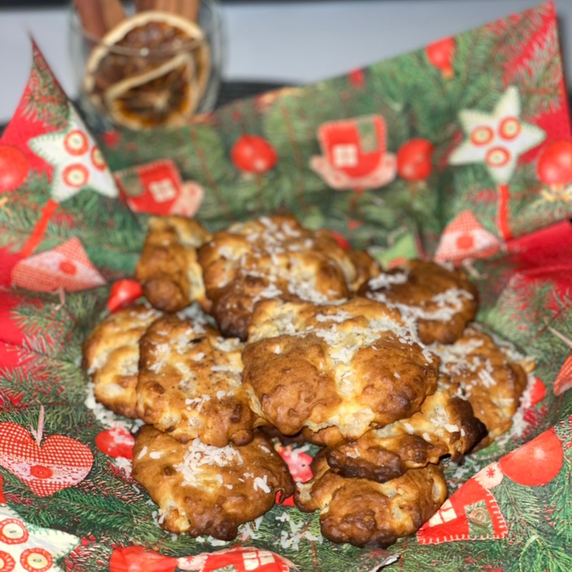 Мягкое печенье с яблоками🍎🍪🍏