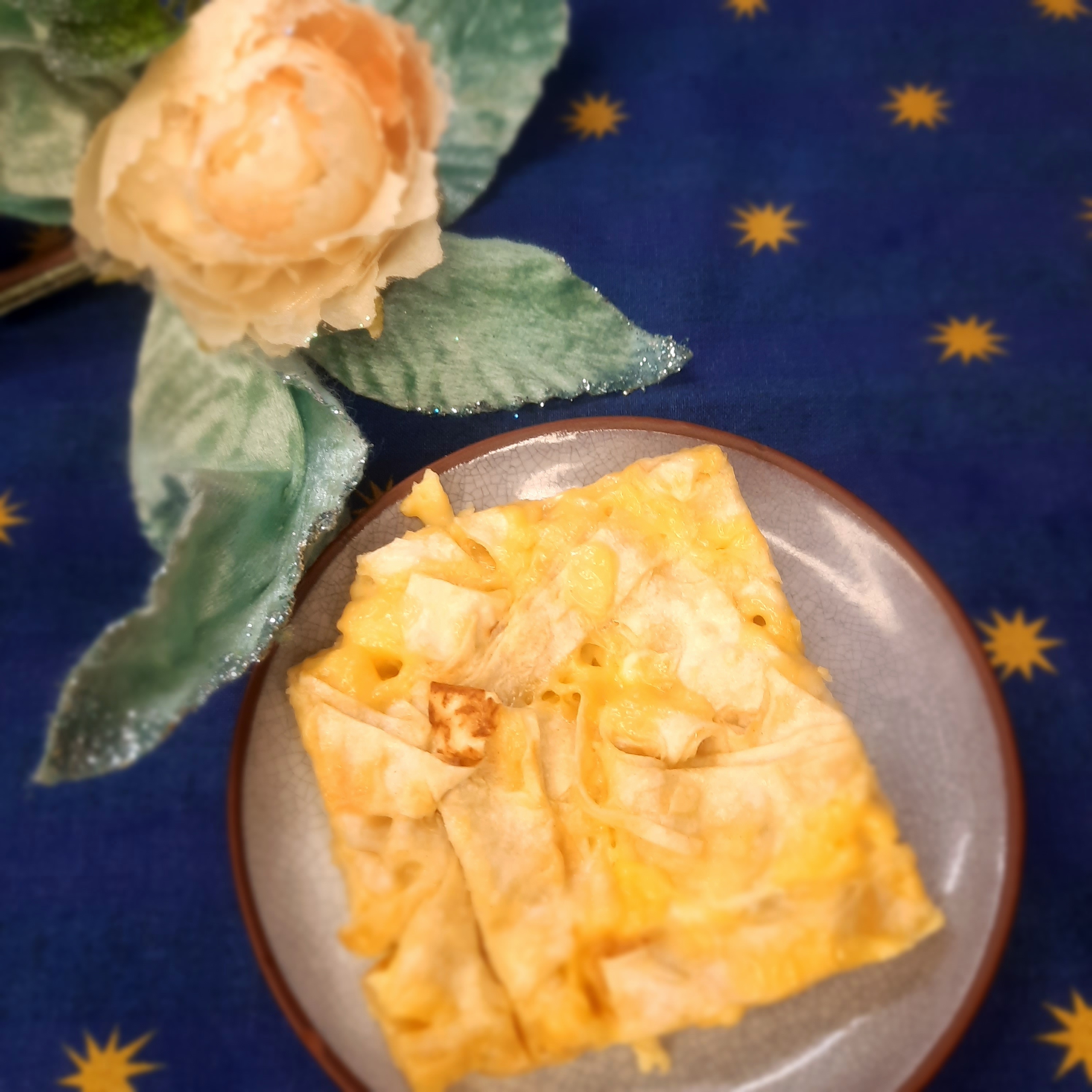 Запеканка из лаваша с сыром в микроволновке