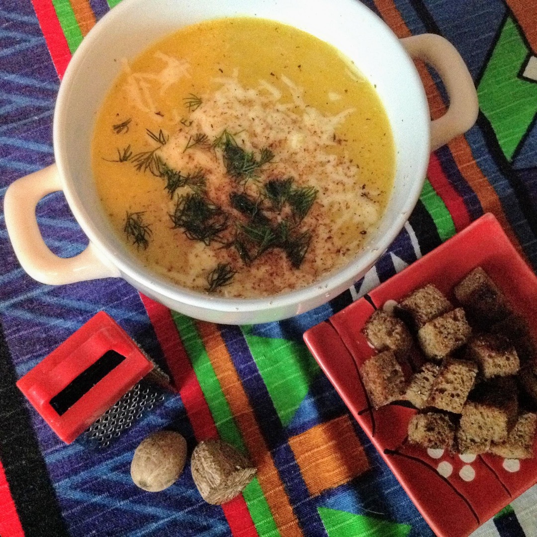 Тыквенный суп-пюре - рецепт со сливками