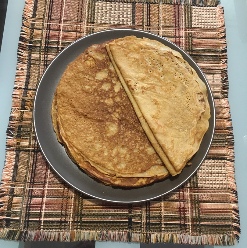 Блины на сыворотке, оставшейся при готовке мягкого сыра 🥞