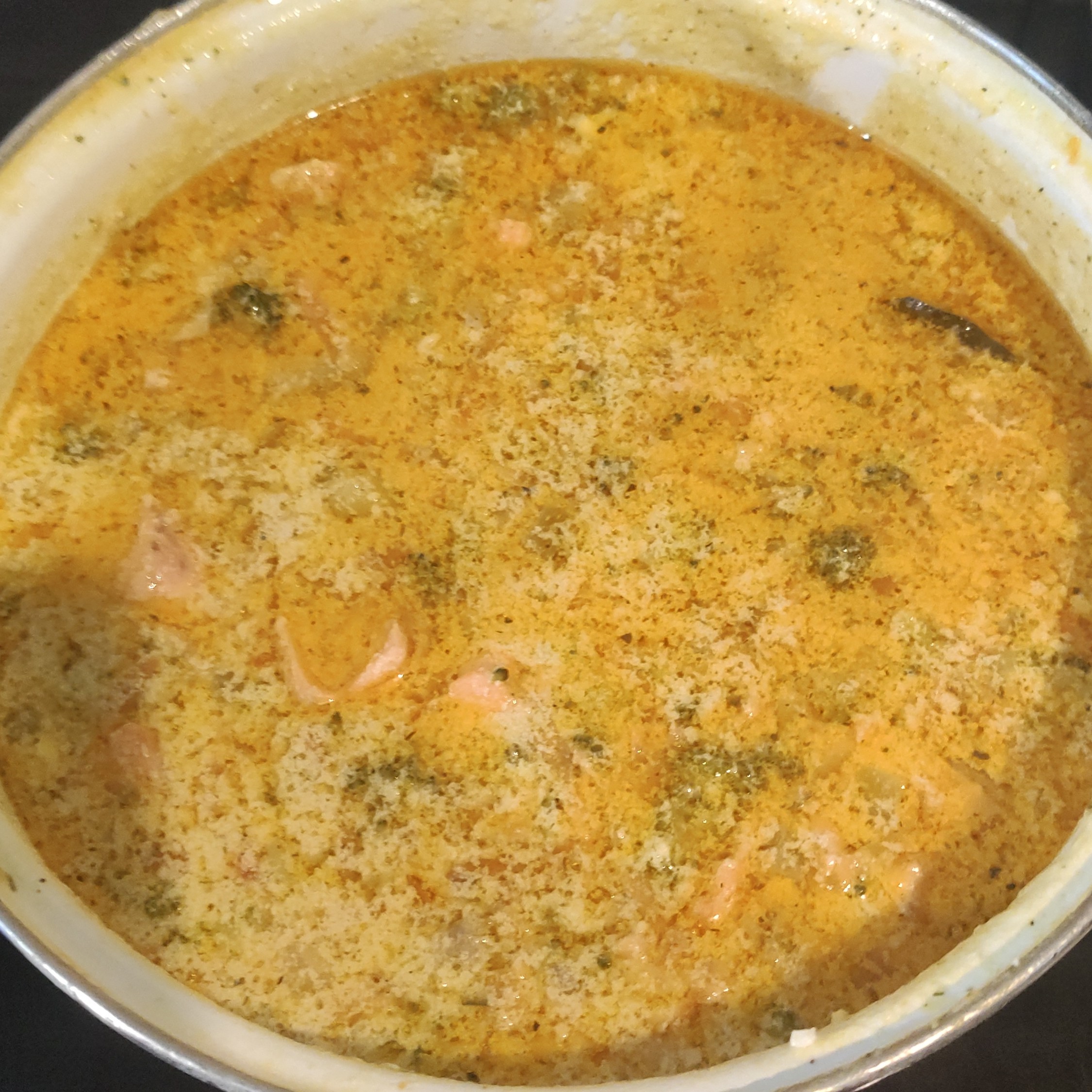 Рыбный суп из семги с секретным ингредиентом