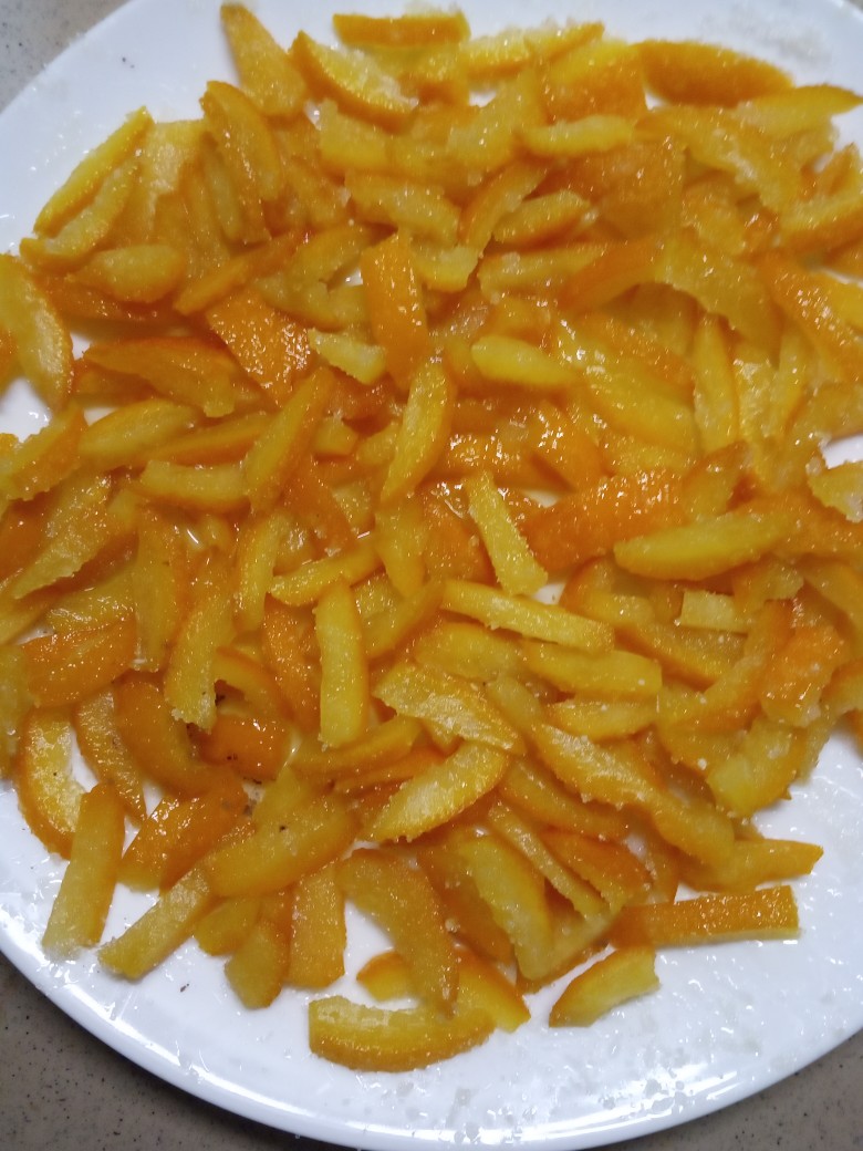 Цукаты из апельсиновых корок🍊😋