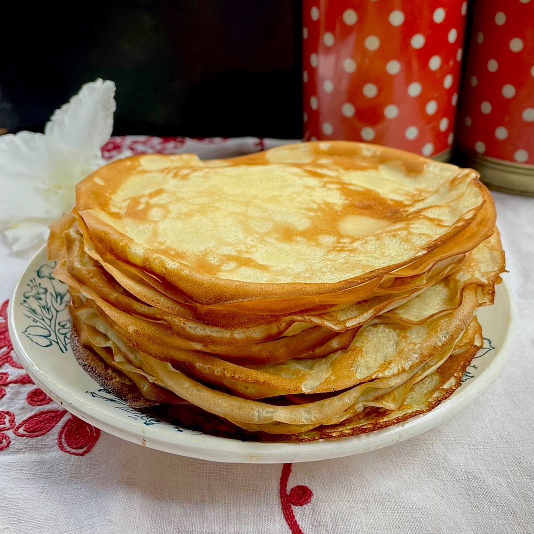 Блинчики на молоке😍