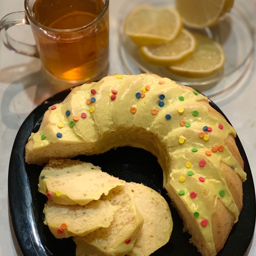Лимонный кекс "Рождество"