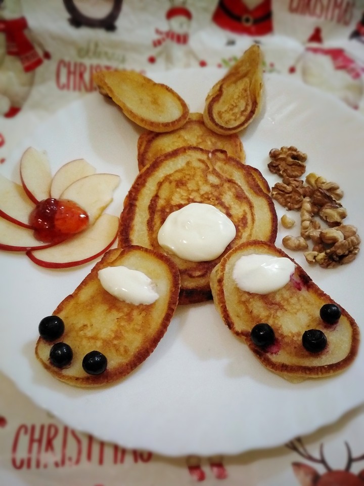 Оладушки-детский завтрак