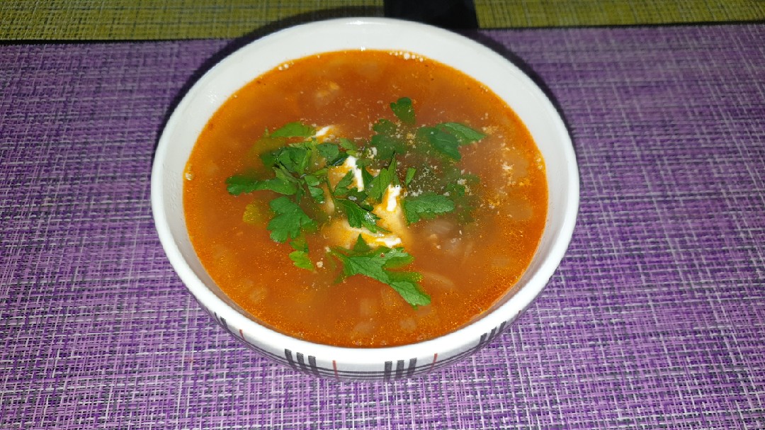 Суп с килькой в томатном соусе, рецепт