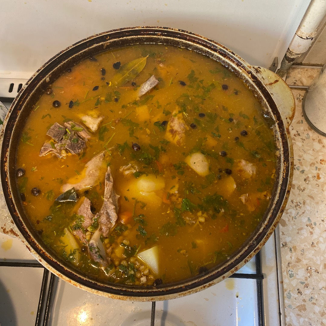 Узбекский суп с машем - Машхурда 🍲