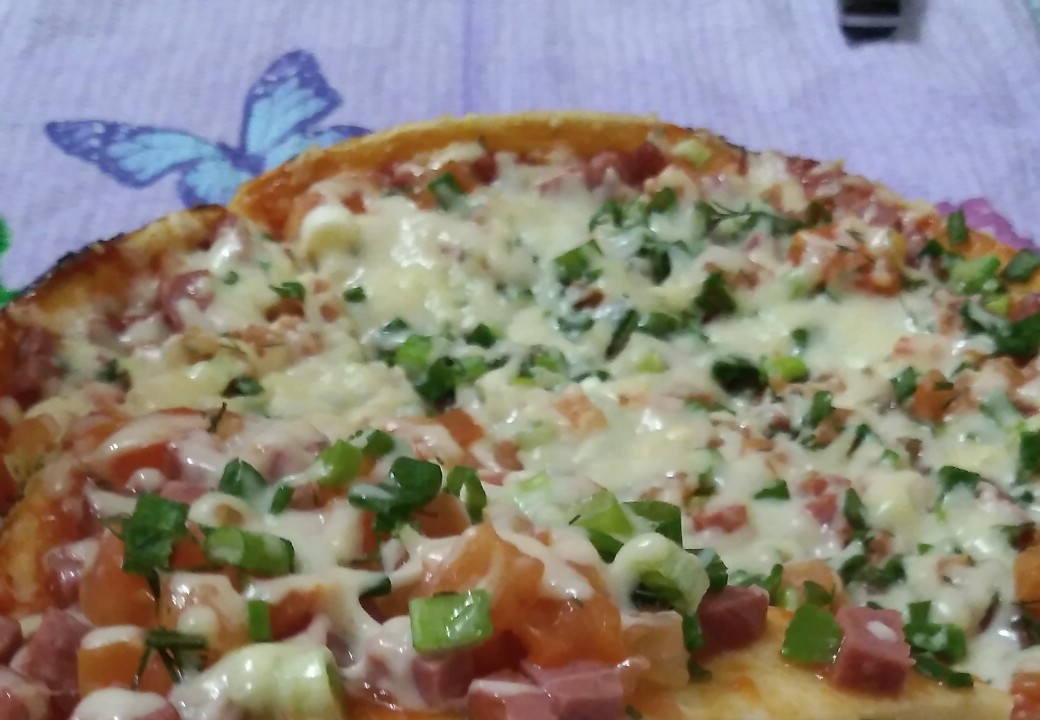 Домашняя мини-пицца