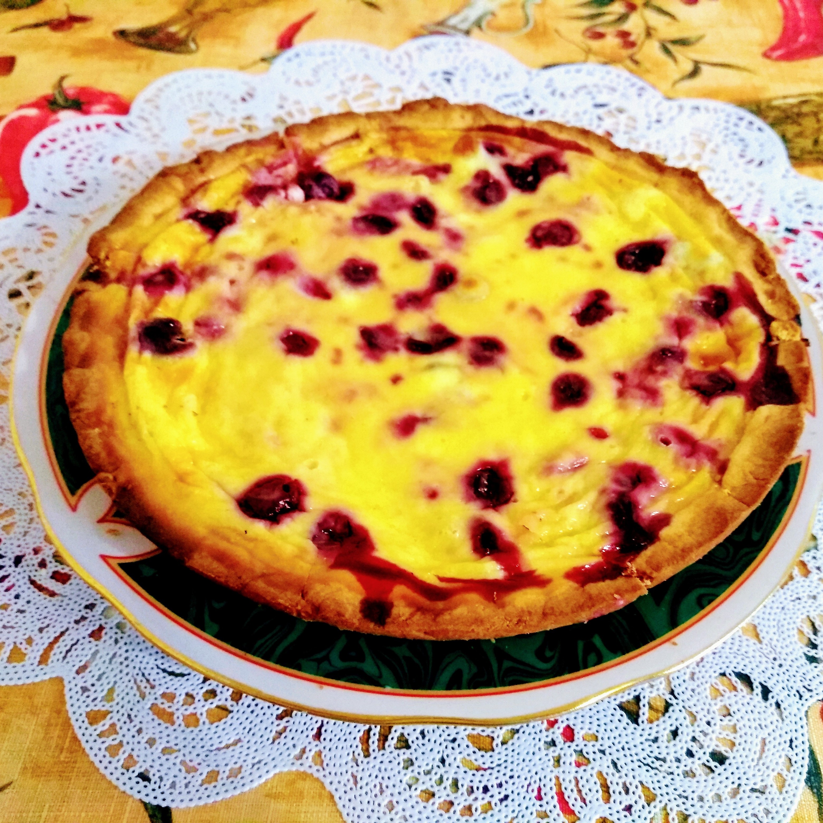 Виноградный тарт 🍇🥧